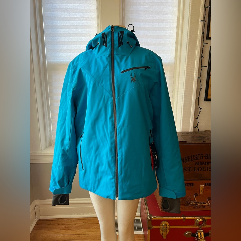 Spyder Men’s Fanatic Blue Jacket - Size Large